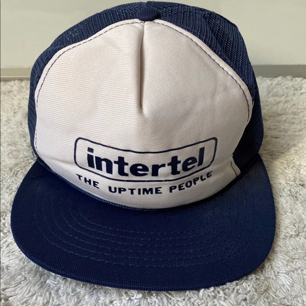 VINTAGE INTERTEL “the Uptime People” RARE HIPSTER